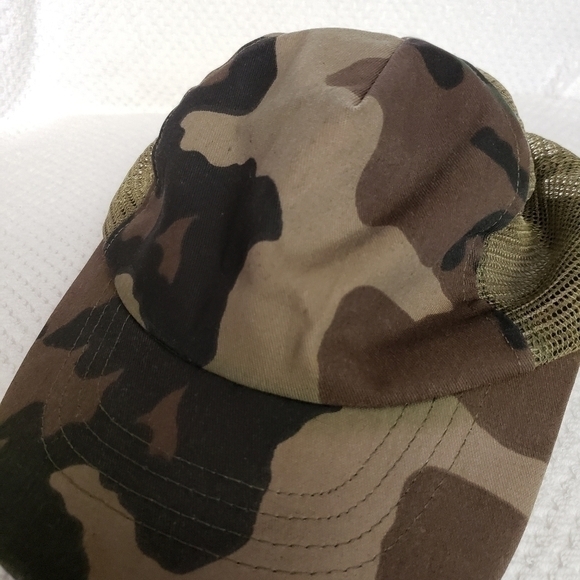 The Pro Adjustable Adult Camo Hat Ball Cap USA - Picture 3 of 8